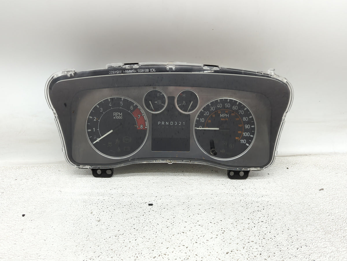 2008-2010 Hummer H3 Instrument Cluster Speedometer Gauges P/N:15949167 Miles: Fits Fits 2008 2009 2010 OEM Used Auto Parts -