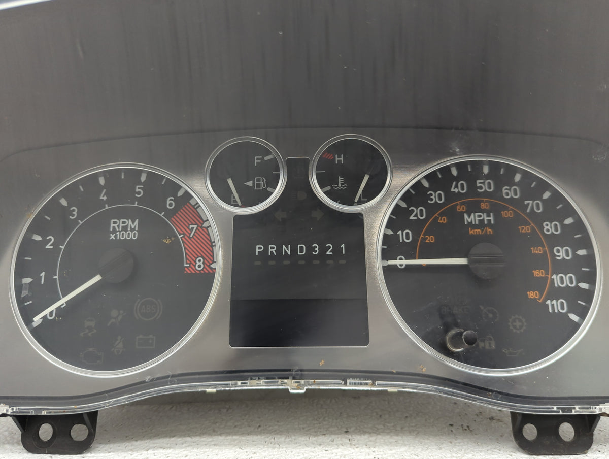 2008-2010 Hummer H3 Instrument Cluster Speedometer Gauges P/N:15949167 Miles: Fits Fits 2008 2009 2010 OEM Used Auto Parts -