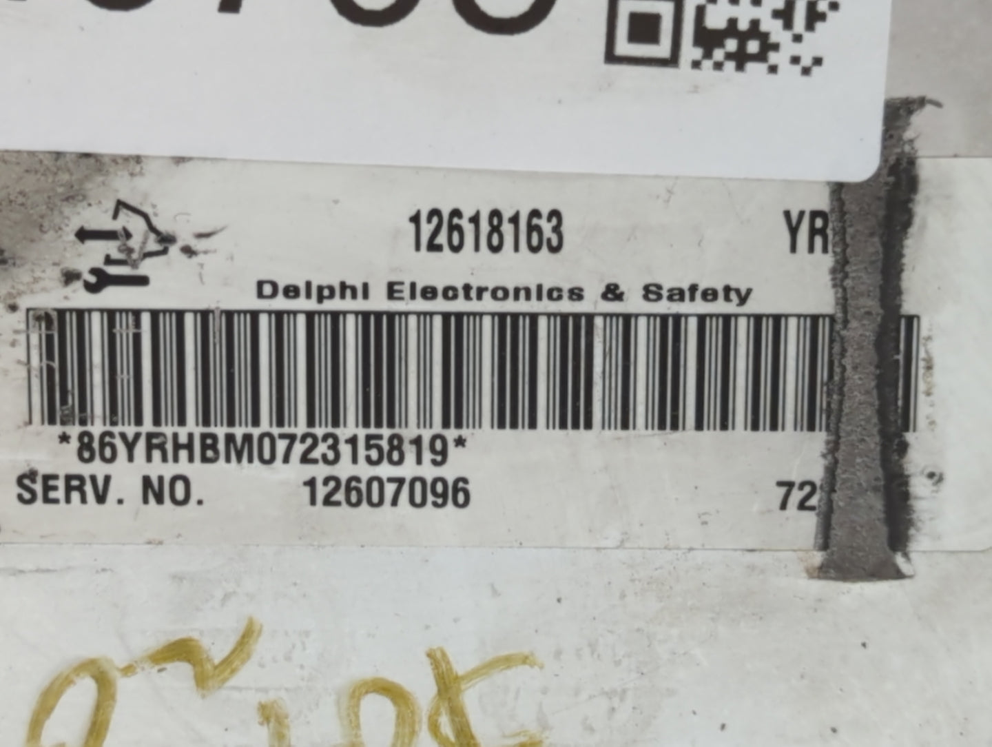 2008 Hummer H3 PCM Engine Control Computer ECU ECM PCU OEM P/N:12607096 12620192, 12618163, 12618767, 12678511, 12625340 Fit