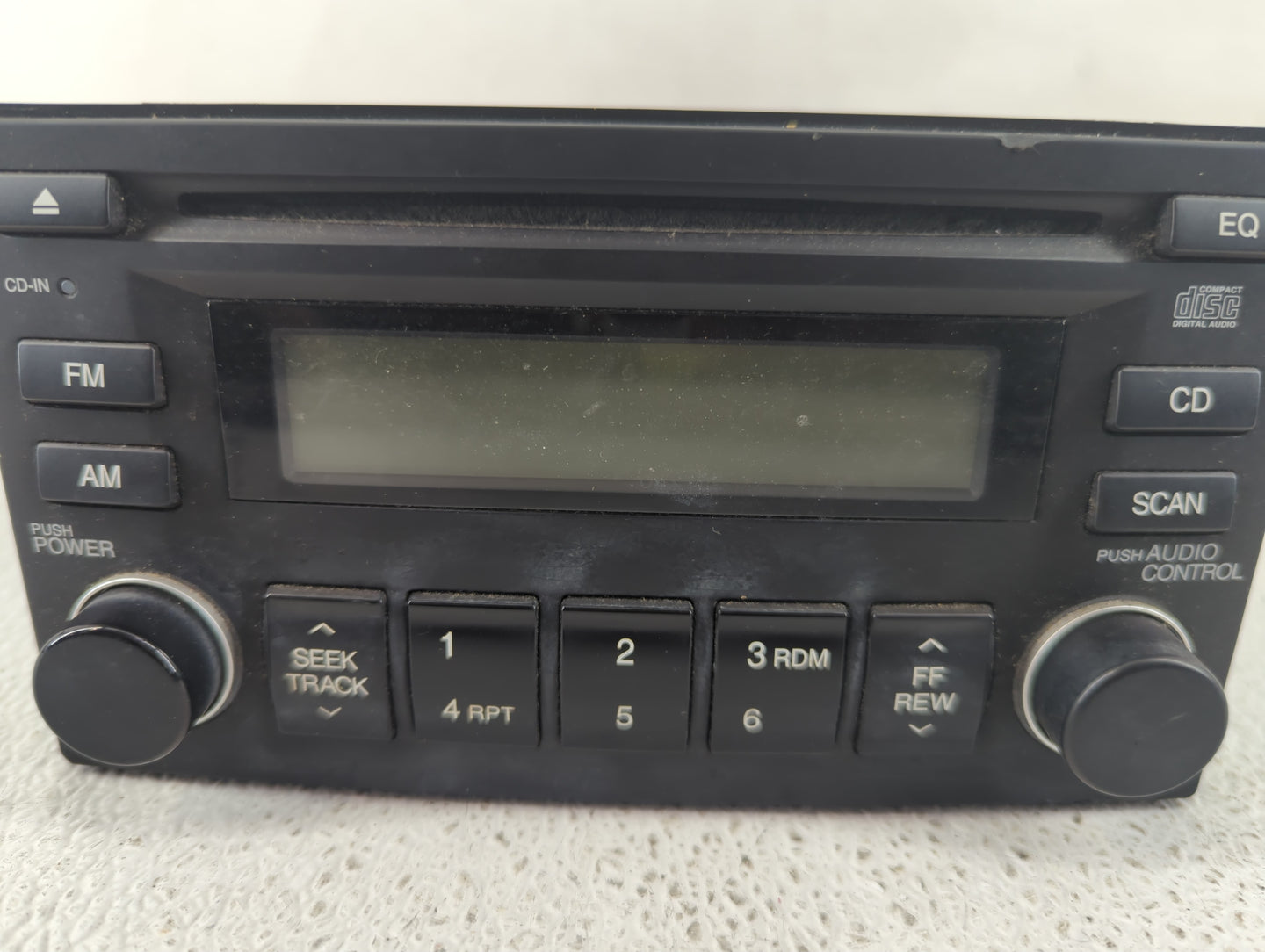 2007-2011 Hyundai Accent Radio AM FM Cd Player Receiver Replacement P/N:96100-1E485CA Fits Fits 2007 2008 2009 2010 2011 OEM