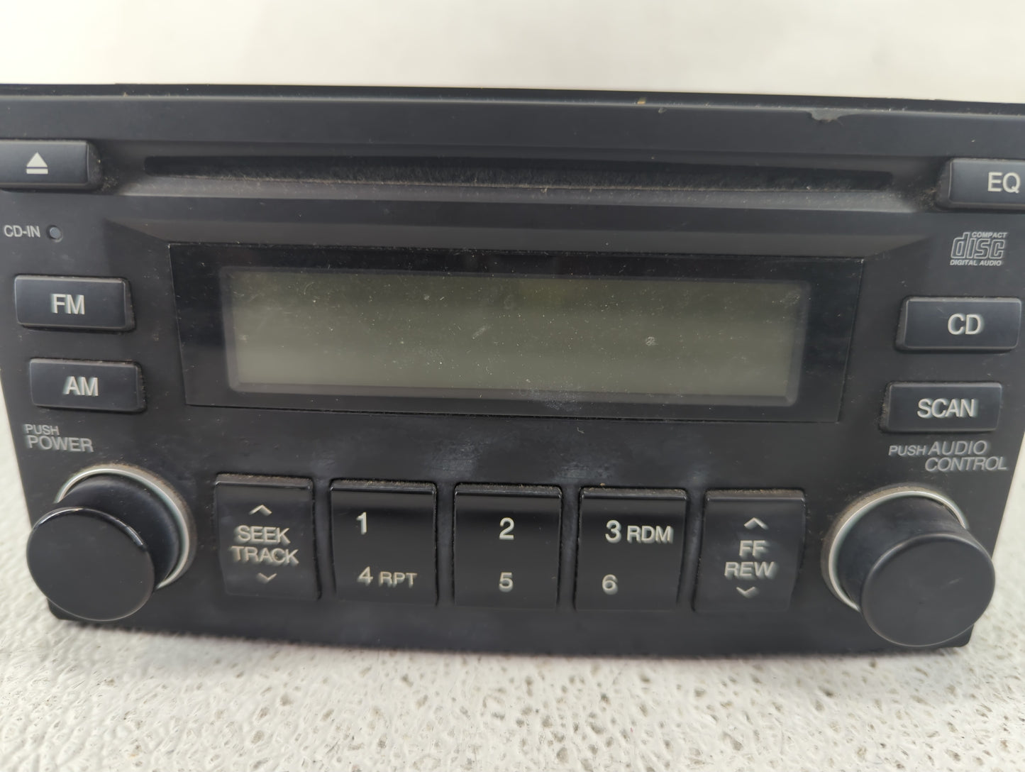 2007-2011 Hyundai Accent Radio AM FM Cd Player Receiver Replacement P/N:96100-1E485CA Fits Fits 2007 2008 2009 2010 2011 OEM
