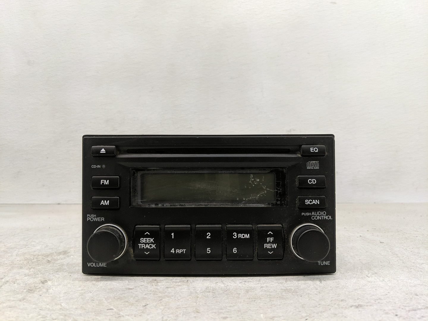 2006-2011 Hyundai Accent Radio AM FM Cd Player Receiver Replacement Fits Fits 2006 2007 2008 2009 2010 2011 OEM Used Auto Pa