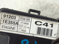 2006-2011 Hyundai Accent Fusebox Fuse Box Panel Relay Module P/N:91203-1E355A Fits Fits 2006 2007 2008 2009 2010 2011 OEM Us