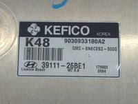 2008 Hyundai Accent PCM Engine Control Computer ECU ECM PCU OEM P/N:9030933180A2 39111-26BE1, GMC-8N6CES2-5000 Fits OEM Used