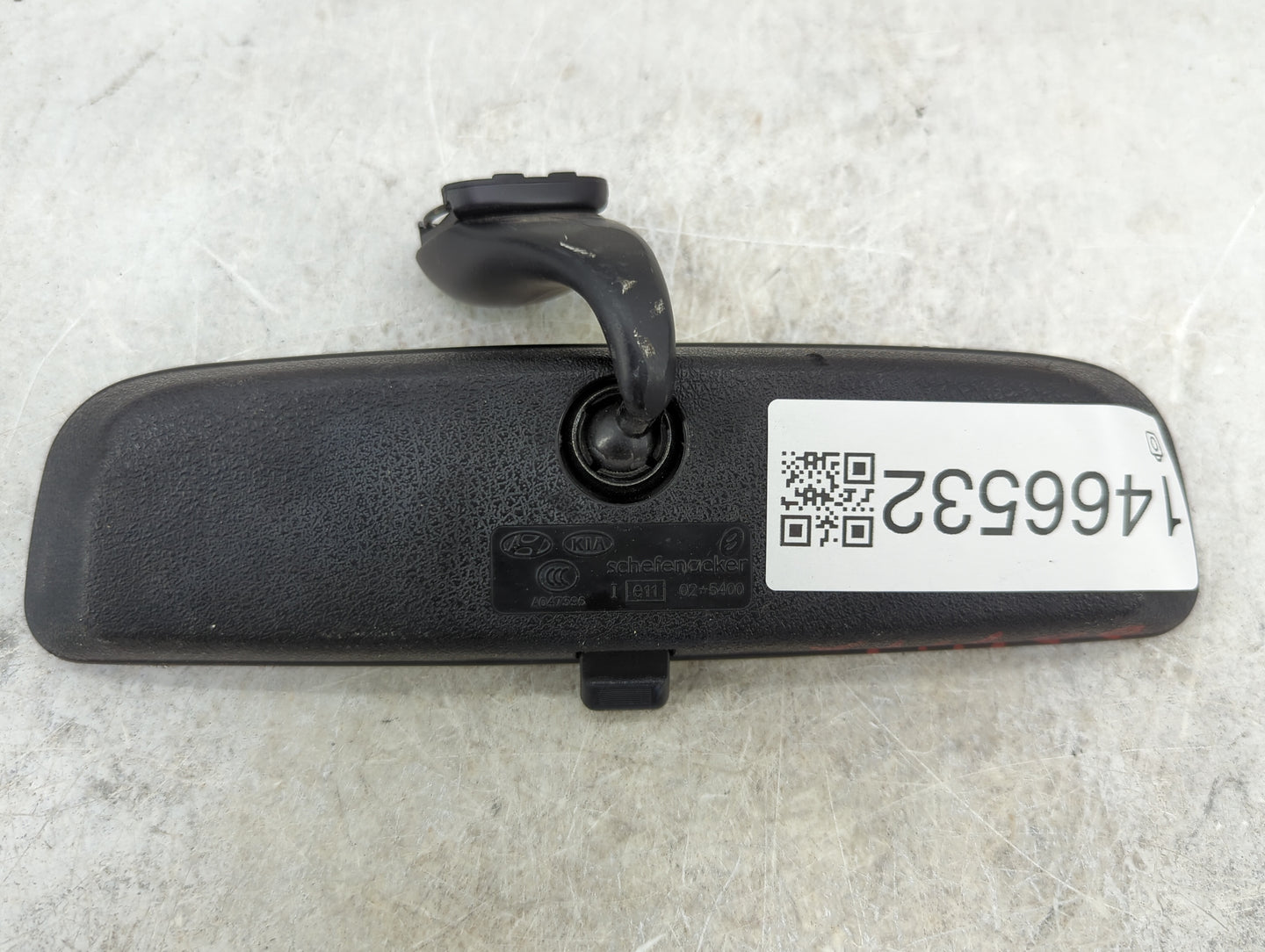 2005-2011 Hyundai Accent Interior Rear View Mirror Replacement OEM P/N:A047396 Fits OEM Used Auto Parts - Oemusedautoparts1.