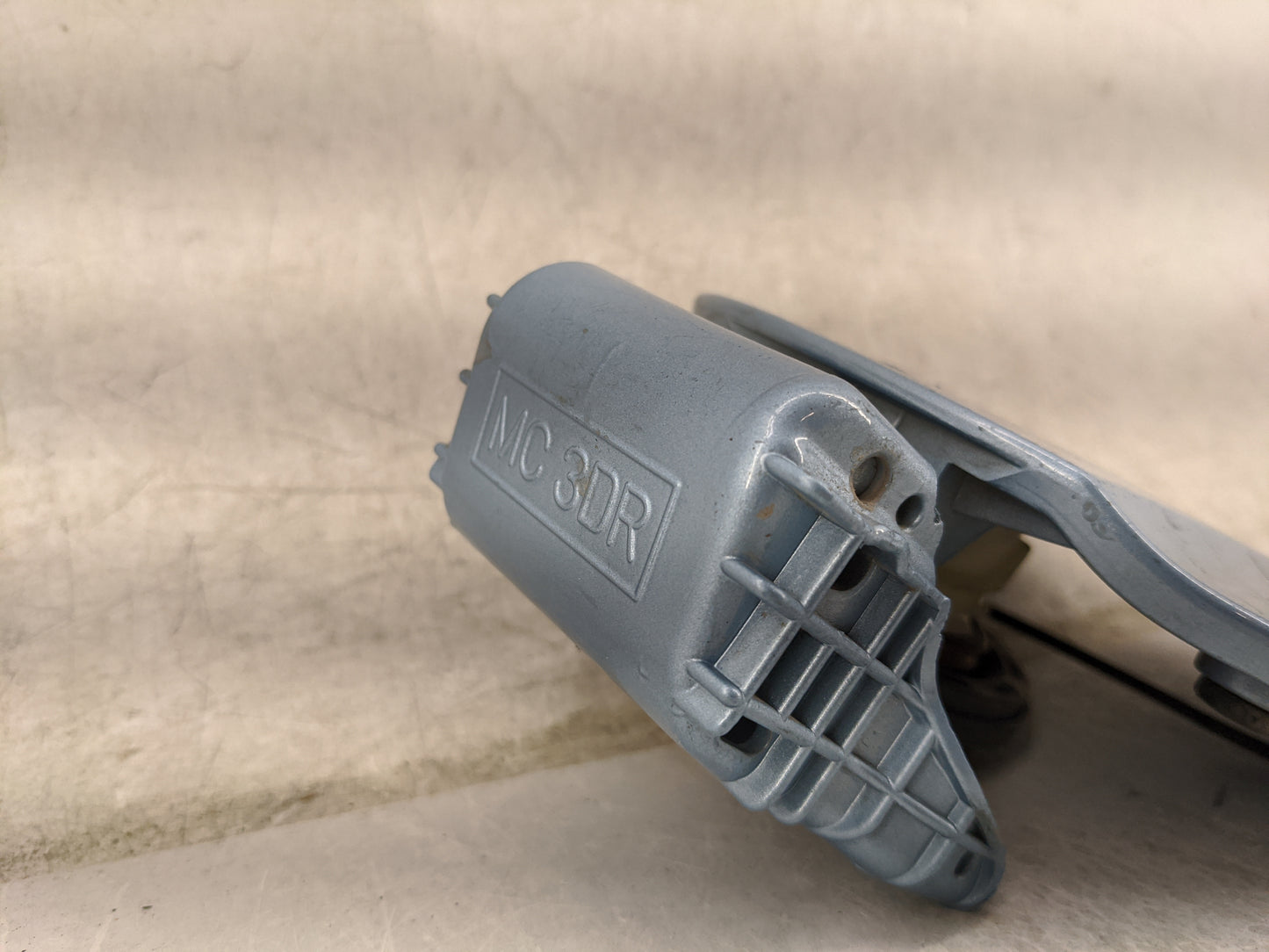 2008 Hyundai Accent Fuel Tank Door Lid Gas Tank Blue - Oemusedautoparts1.com