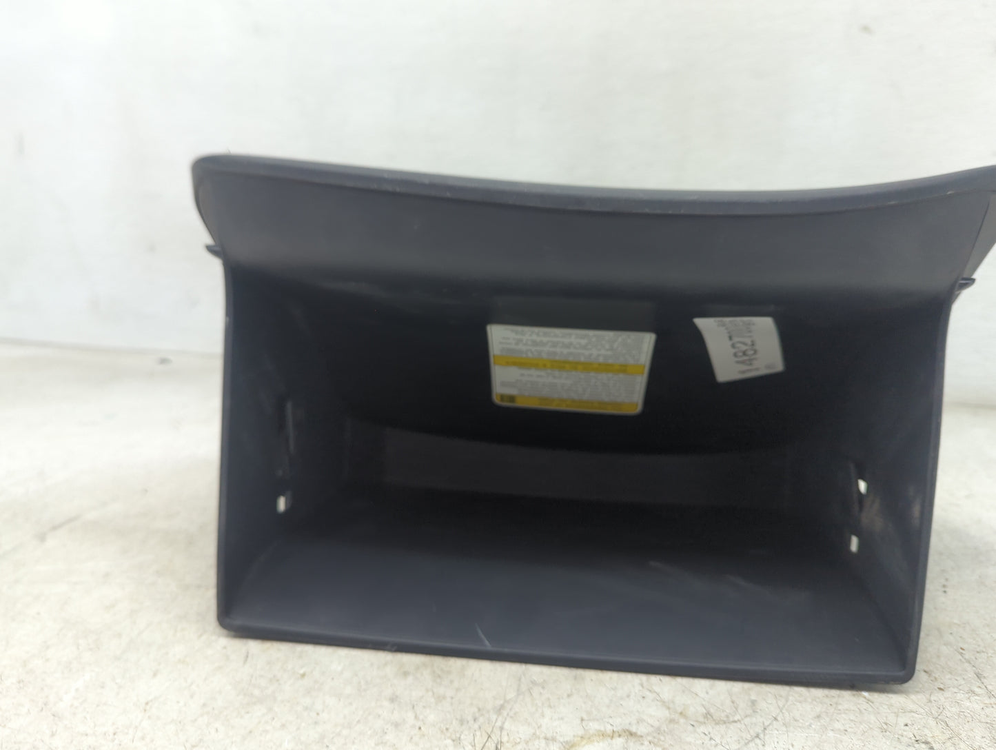2008 Hyundai Accent Passenger Glove Box Door Storage Compartment Black - Oemusedautoparts1.com