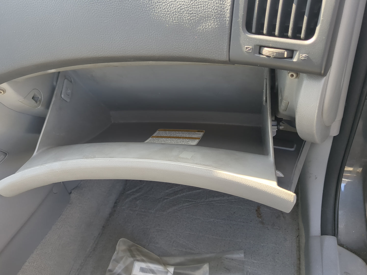2008 Hyundai Elantra Passenger Glove Box Door Storage Compartment - Oemusedautoparts1.com