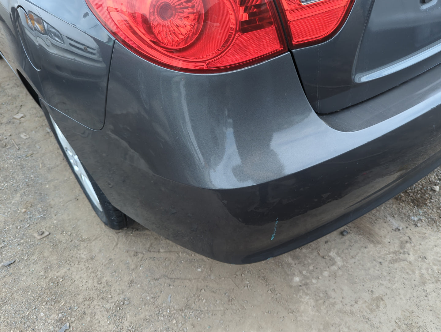 2007-2010 Hyundai Elantra Rear Bumper Assembly Oem - Oemusedautoparts1.com