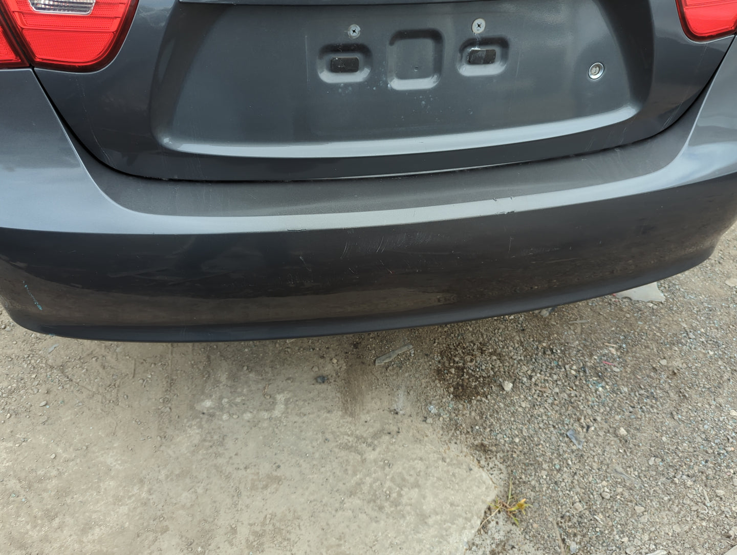 2007-2010 Hyundai Elantra Rear Bumper Assembly Oem - Oemusedautoparts1.com