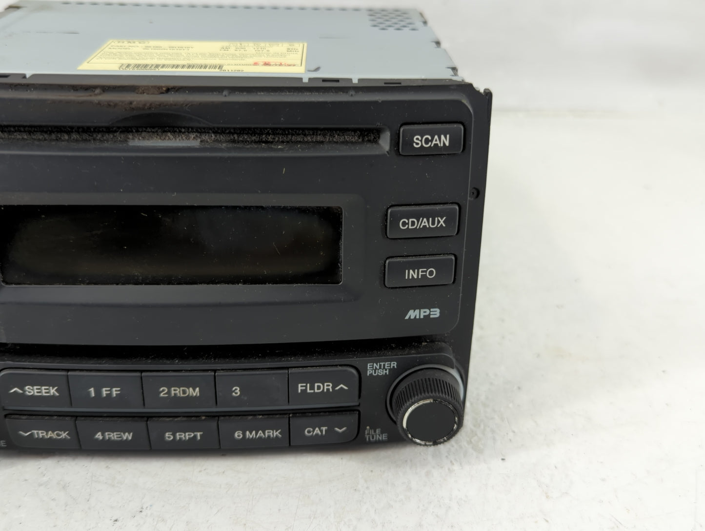 2007-2010 Hyundai Elantra Radio AM FM Cd Player Receiver Replacement P/N:96160-2H1519Y Fits Fits 2007 2008 2009 2010 OEM Use
