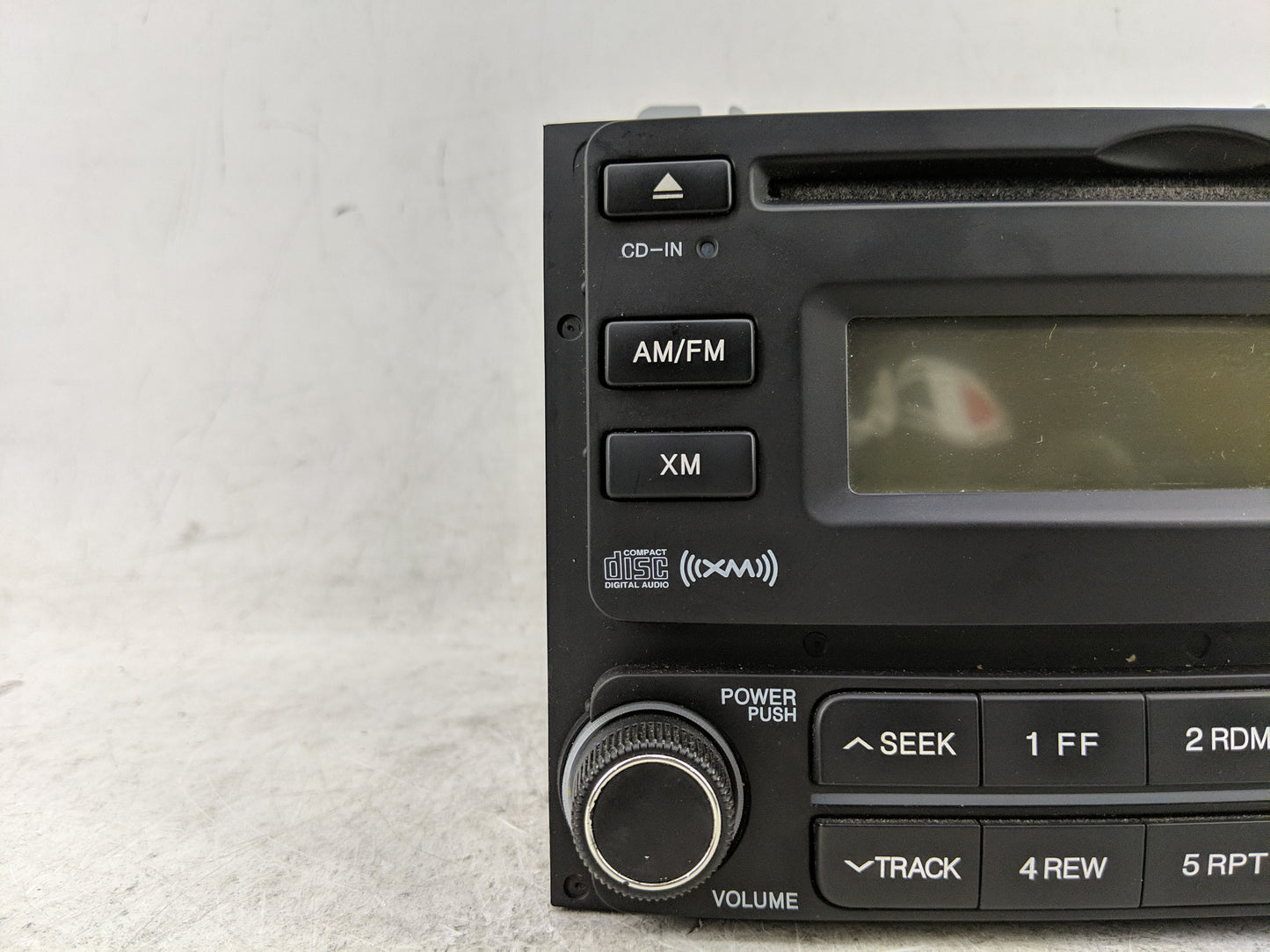 2008 Hyundai Elantra Radio AM FM Cd Player Receiver Replacement P/N:96160-2H1519P Fits OEM Used Auto Parts - Oemusedautopart