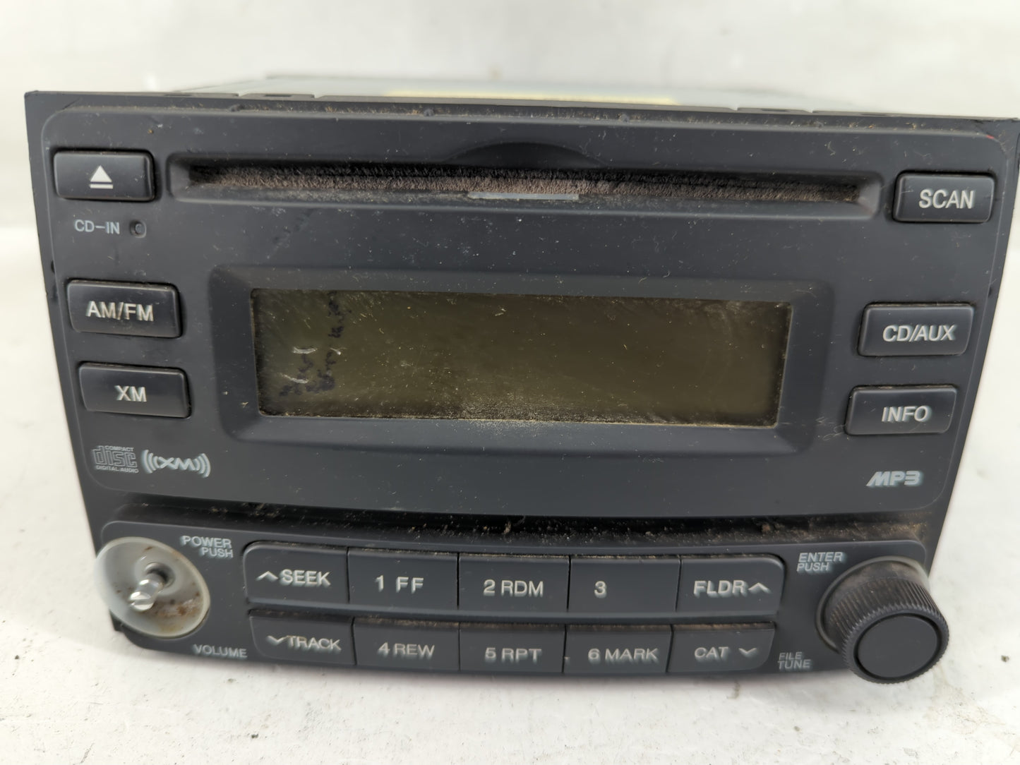 2008 Hyundai Elantra Radio AM FM Cd Player Receiver Replacement P/N:96160-2H1519Y Fits OEM Used Auto Parts - Oemusedautopart