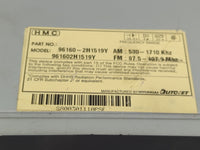 2008 Hyundai Elantra Radio AM FM Cd Player Receiver Replacement P/N:96160-2H1519Y Fits OEM Used Auto Parts - Oemusedautopart