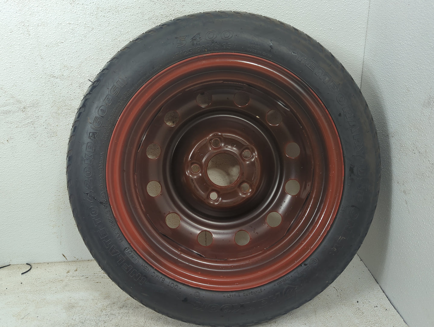 2007-2022 Hyundai Elantra Spare Donut Tire Wheel Rim Oem 1246292 - Oemusedautoparts1.com