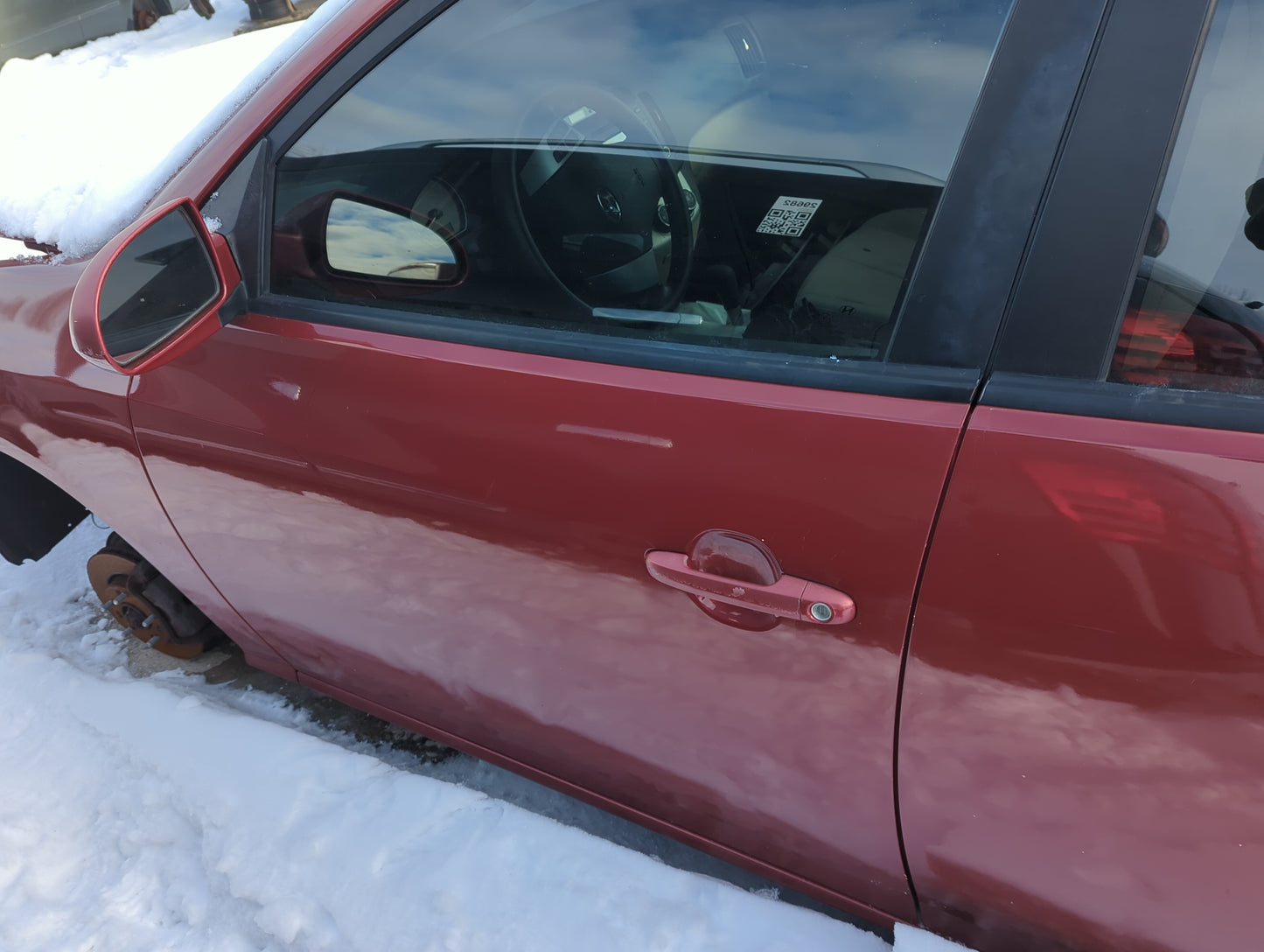 2007-2010 Hyundai Elantra Driver Front Door Oem 1246412 - Oemusedautoparts1.com