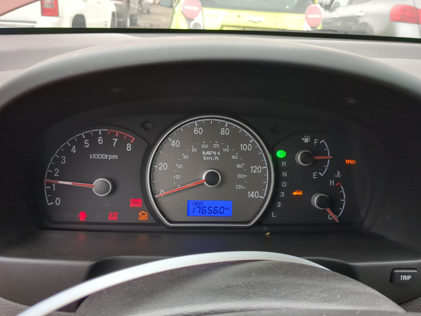 2007-2010 Hyundai Elantra Instrument Cluster Speedometer Gauges Fits Fits 2007 2008 2009 2010 OEM Used Auto Parts - Oemuseda