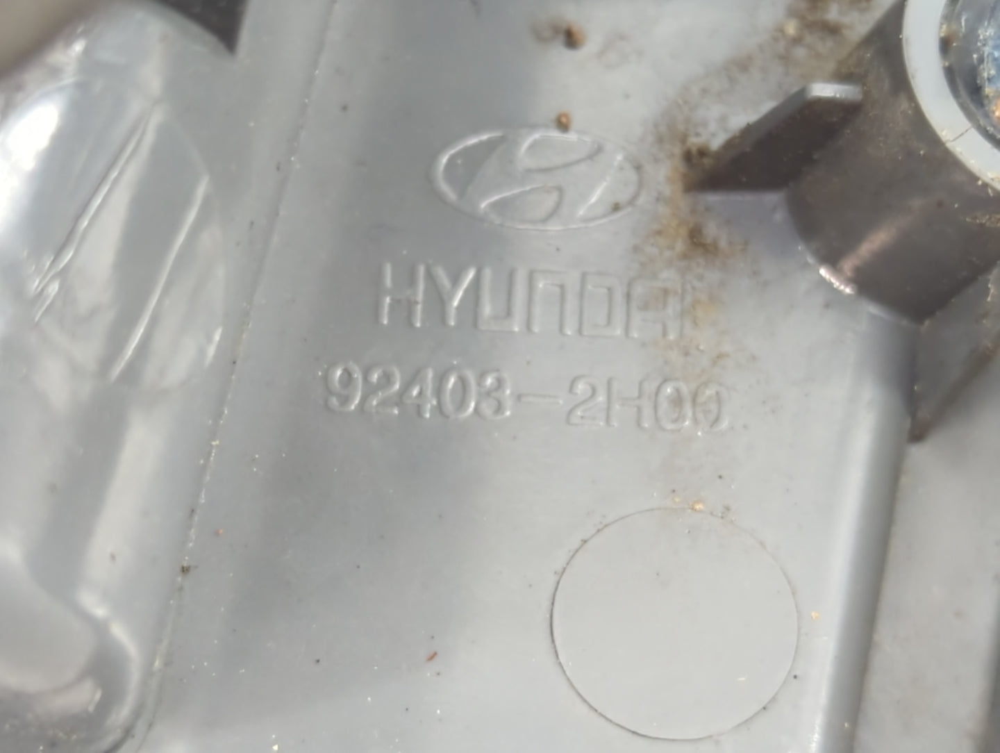 2007-2010 Hyundai Elantra Tail Light Assembly Driver Left OEM P/N:92403-2H00 Fits Fits 2007 2008 2009 2010 OEM Used Auto Par