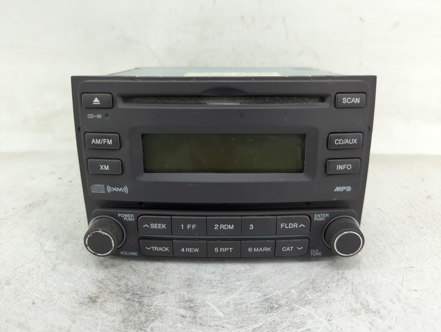 2007-2010 Hyundai Elantra Radio AM FM Cd Player Receiver Replacement P/N:96160-2H1519K Fits Fits 2007 2008 2009 2010 OEM Use