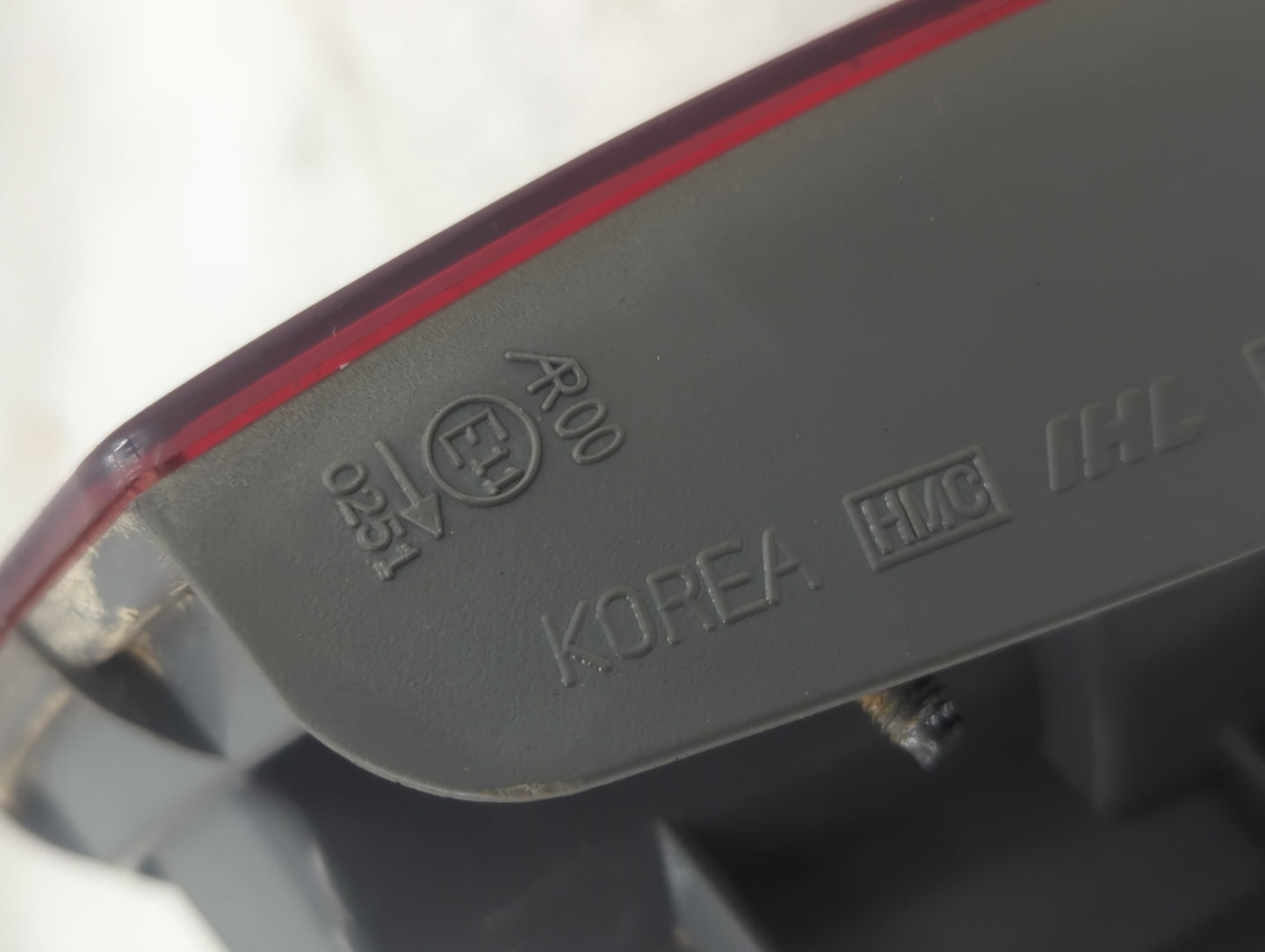 2007-2010 Hyundai Elantra Tail Light Assembly Passenger Right OEM P/N:92404-2H00 Fits Fits 2007 2008 2009 2010 OEM Used Auto