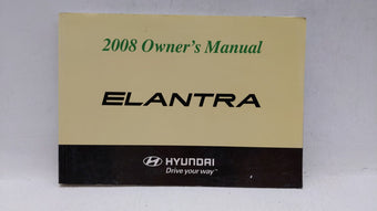compare product 2008 Hyundai Elantra Owners Manual Book Guide OEM Used Auto Parts