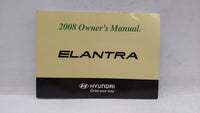 2008 Hyundai Elantra Owners Manual Book Guide OEM Used Auto Parts - Oemusedautoparts1.com