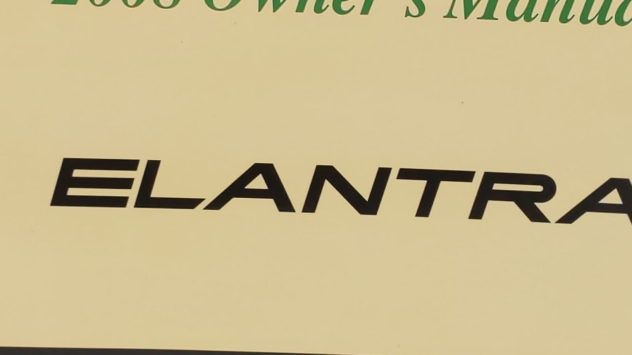 2008 Hyundai Elantra Owners Manual Book Guide OEM Used Auto Parts - Oemusedautoparts1.com