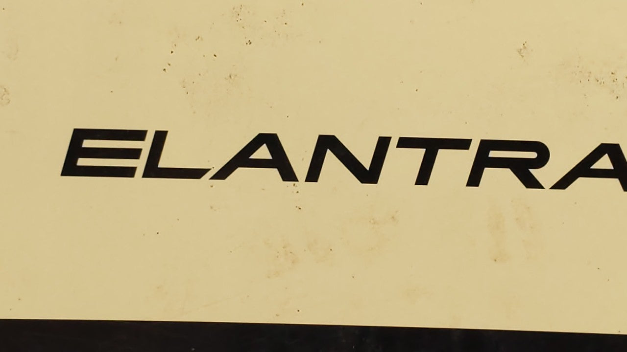 2008 Hyundai Elantra Owners Manual Book Guide OEM Used Auto Parts - Oemusedautoparts1.com