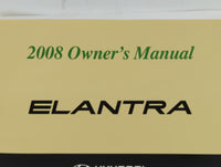 2008 Hyundai Elantra Owners Manual Book Guide P/N:A2HO-EU82E OEM Used Auto Parts - Oemusedautoparts1.com