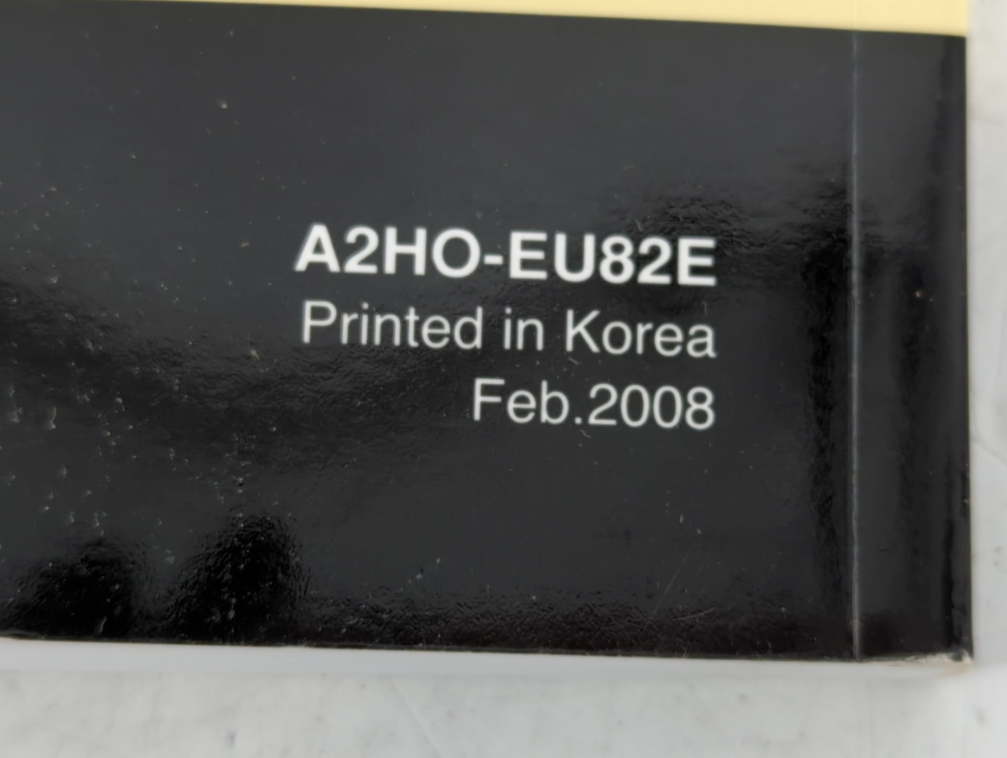 2008 Hyundai Elantra Owners Manual Book Guide P/N:A2HO-EU82E OEM Used Auto Parts - Oemusedautoparts1.com