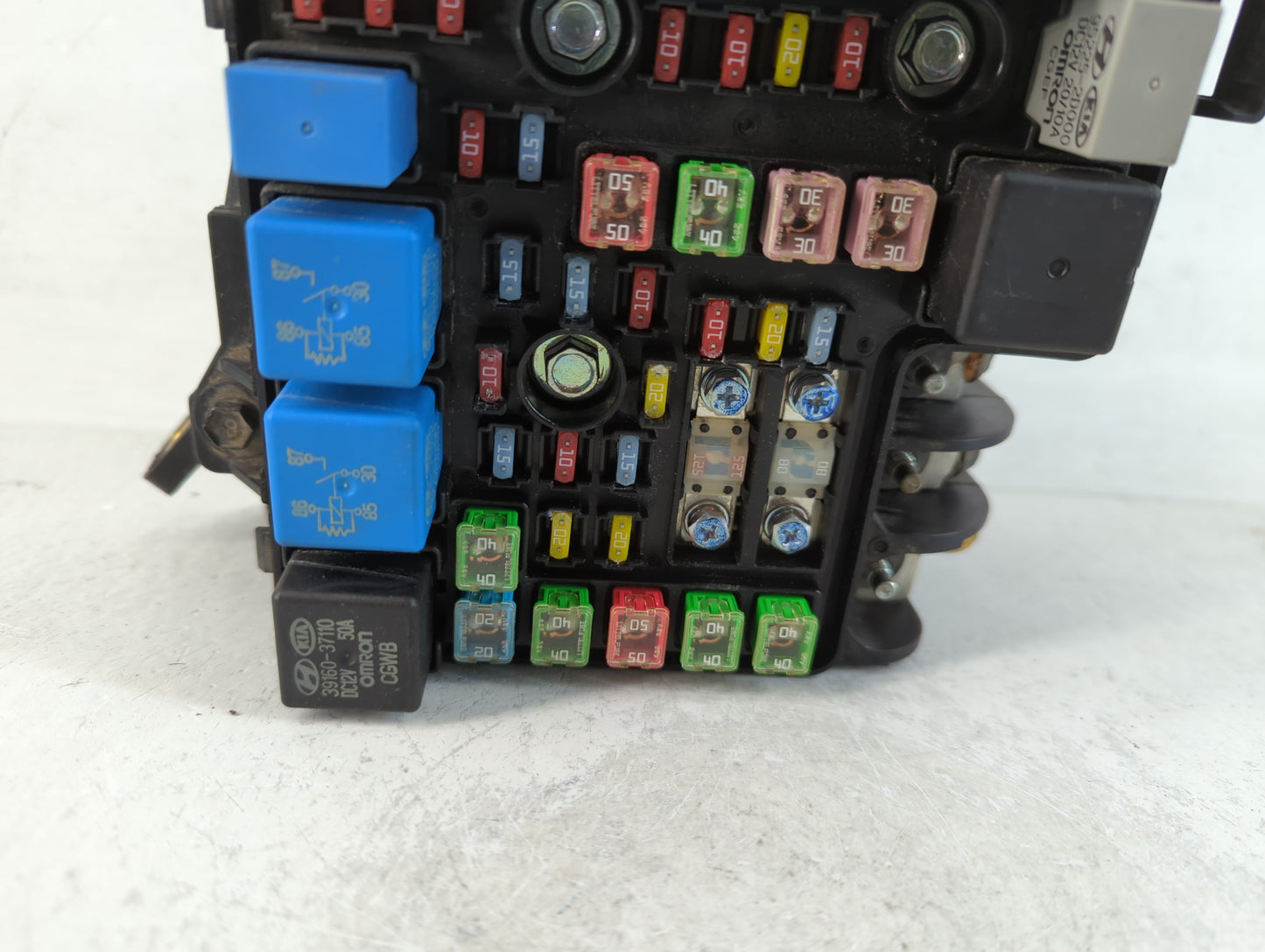 2007-2009 Hyundai Elantra Fusebox Fuse Box Panel Relay Module P/N:2H030 PP-T30 Fits Fits 2007 2008 2009 OEM Used Auto Parts 