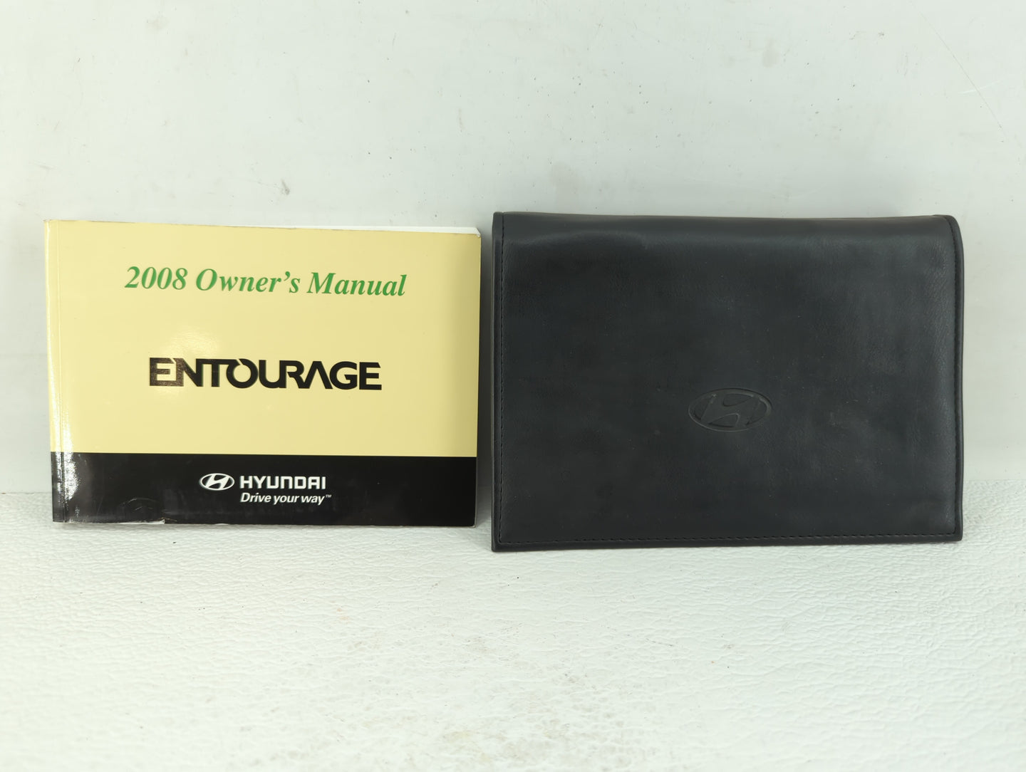 2008 Hyundai Entourage Owners Manual Book Guide OEM Used Auto Parts - Oemusedautoparts1.com
