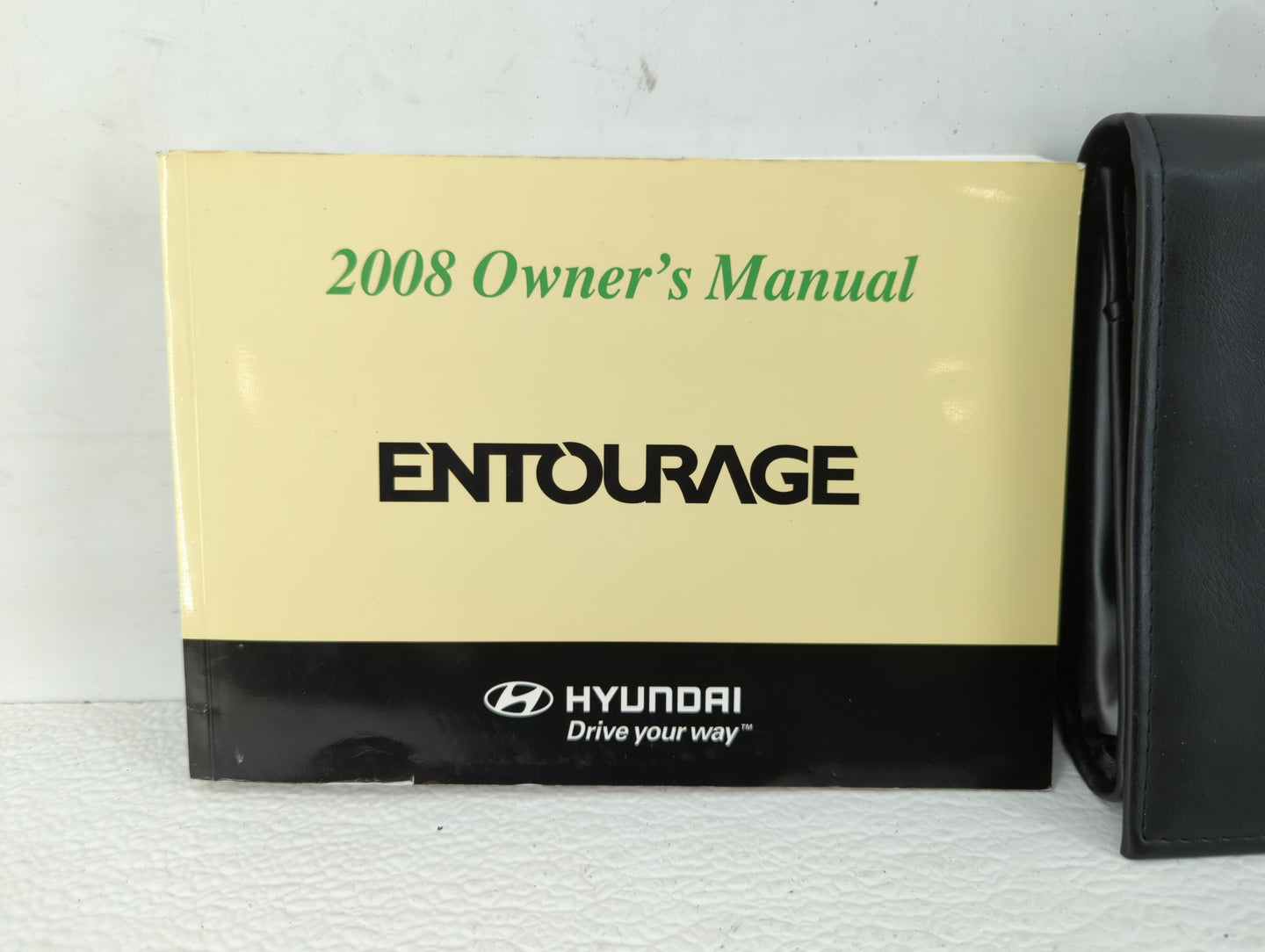 2008 Hyundai Entourage Owners Manual Book Guide OEM Used Auto Parts - Oemusedautoparts1.com