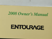 2008 Hyundai Entourage Owners Manual Book Guide OEM Used Auto Parts - Oemusedautoparts1.com