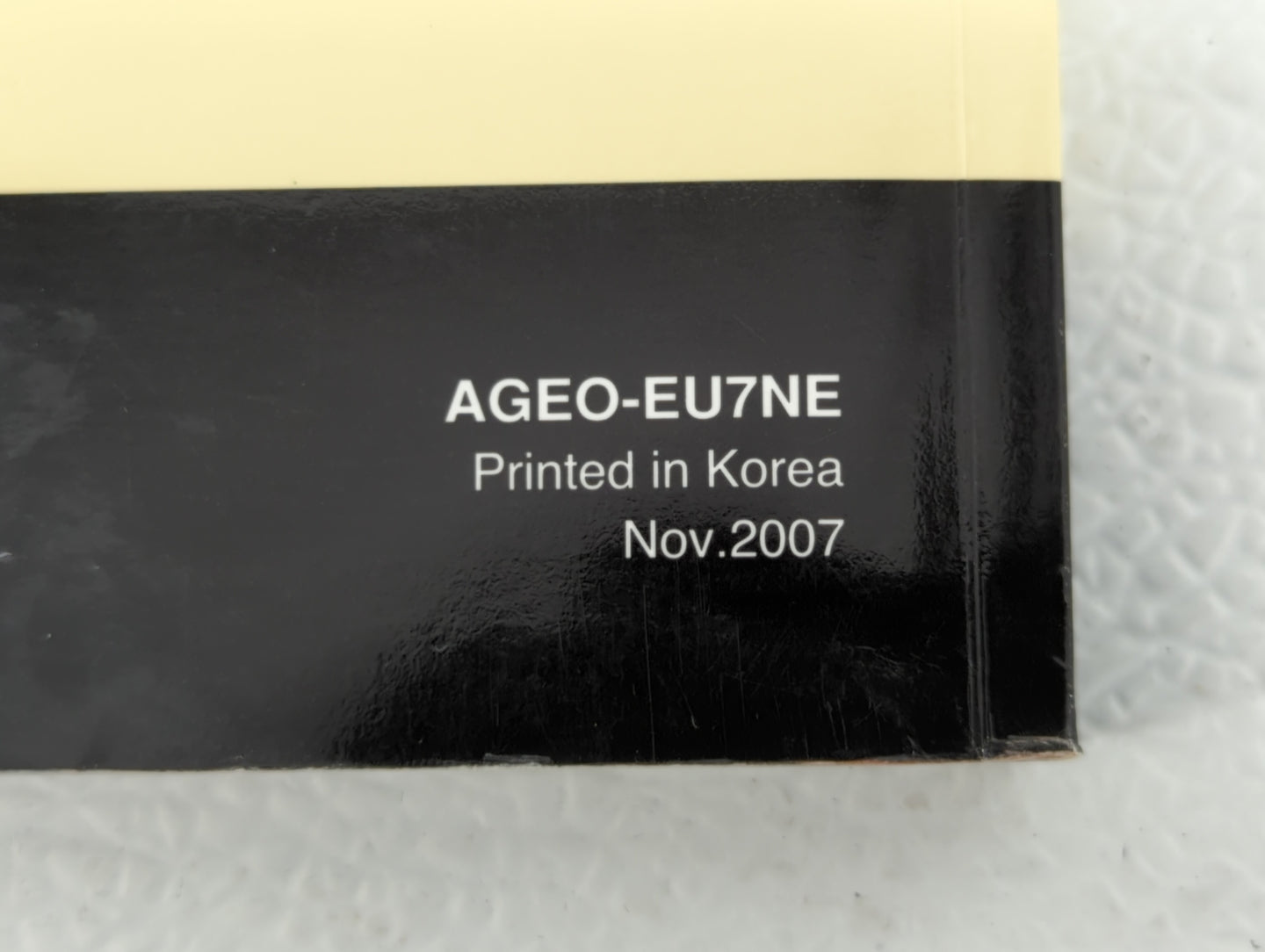 2008 Hyundai Entourage Owners Manual Book Guide OEM Used Auto Parts - Oemusedautoparts1.com