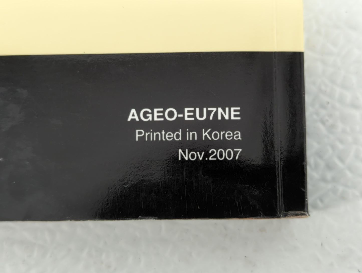 2008 Hyundai Entourage Owners Manual Book Guide OEM Used Auto Parts - Oemusedautoparts1.com