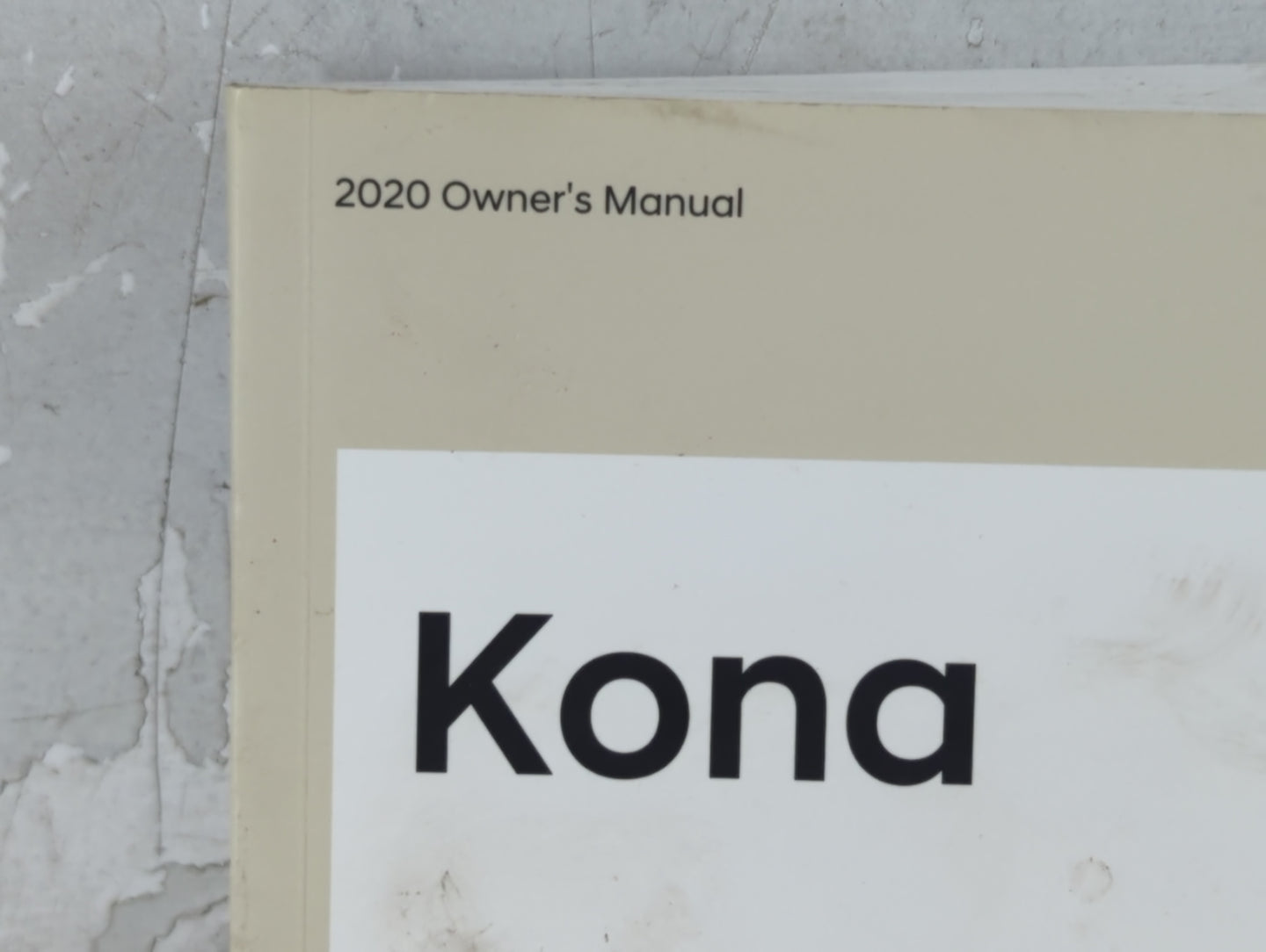 2008 Hyundai Kona Owners Manual Book Guide P/N:KJ90-EU95A OEM Used Auto Parts - Oemusedautoparts1.com