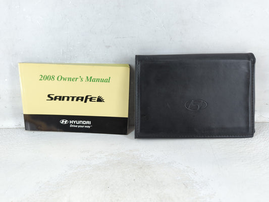 2008 Hyundai Santa Fe Owners Manual Book Guide P/N:A2BO-EU76E OEM Used Auto Parts - Oemusedautoparts1.com