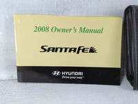 2008 Hyundai Santa Fe Owners Manual Book Guide P/N:A2BO-EU76E OEM Used Auto Parts - Oemusedautoparts1.com