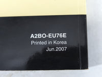 2008 Hyundai Santa Fe Owners Manual Book Guide P/N:A2BO-EU76E OEM Used Auto Parts - Oemusedautoparts1.com
