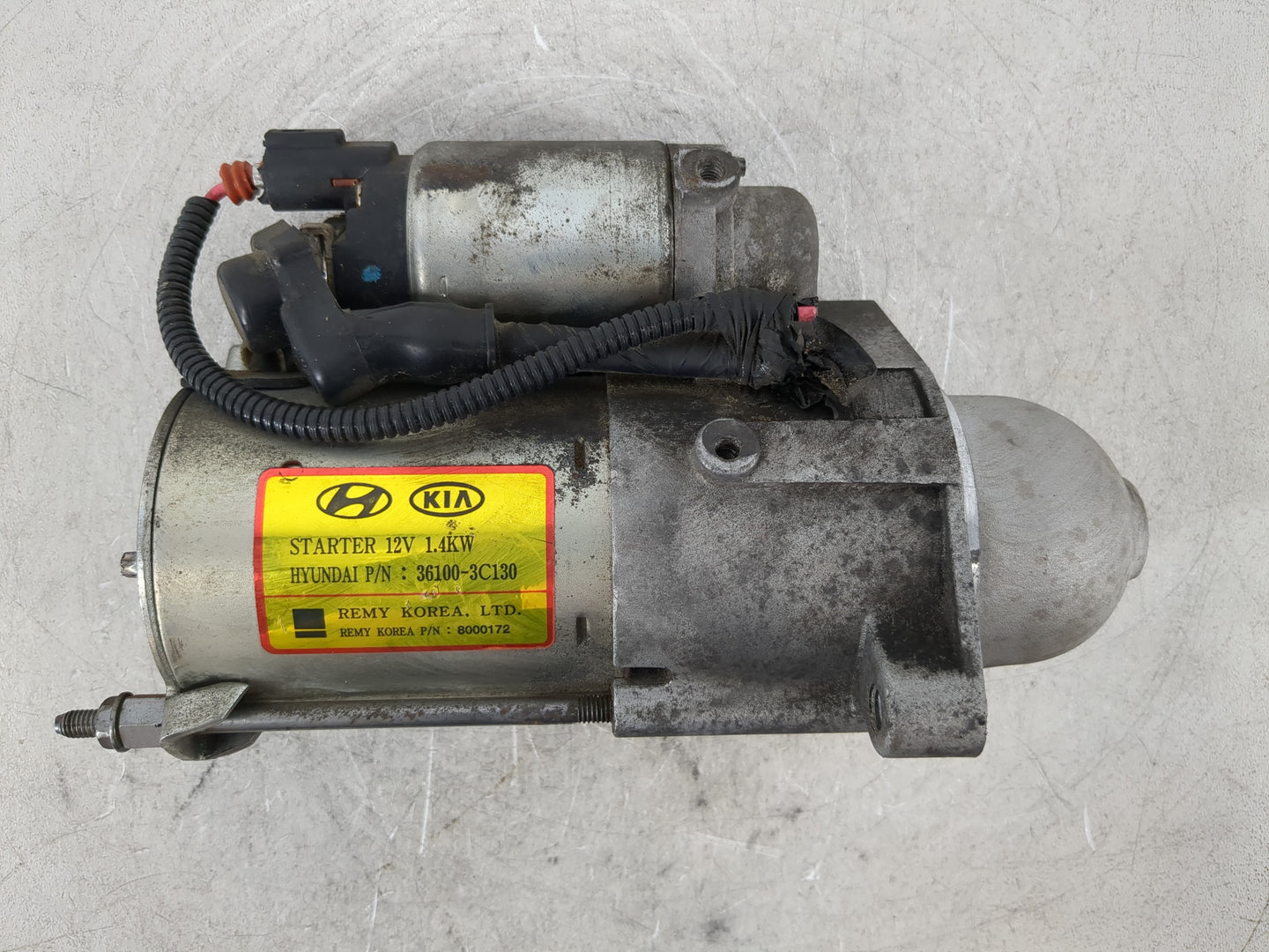 2008 Hyundai Santa Fe Car Starter Motor Solenoid OEM P/N:36100-3C130 Fits OEM Used Auto Parts - Oemusedautoparts1.com