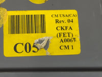 2007-2009 Hyundai Santa Fe Climate Control Module Temperature AC/Heater Replacement Fits Fits 2007 2008 2009 OEM Used Auto P