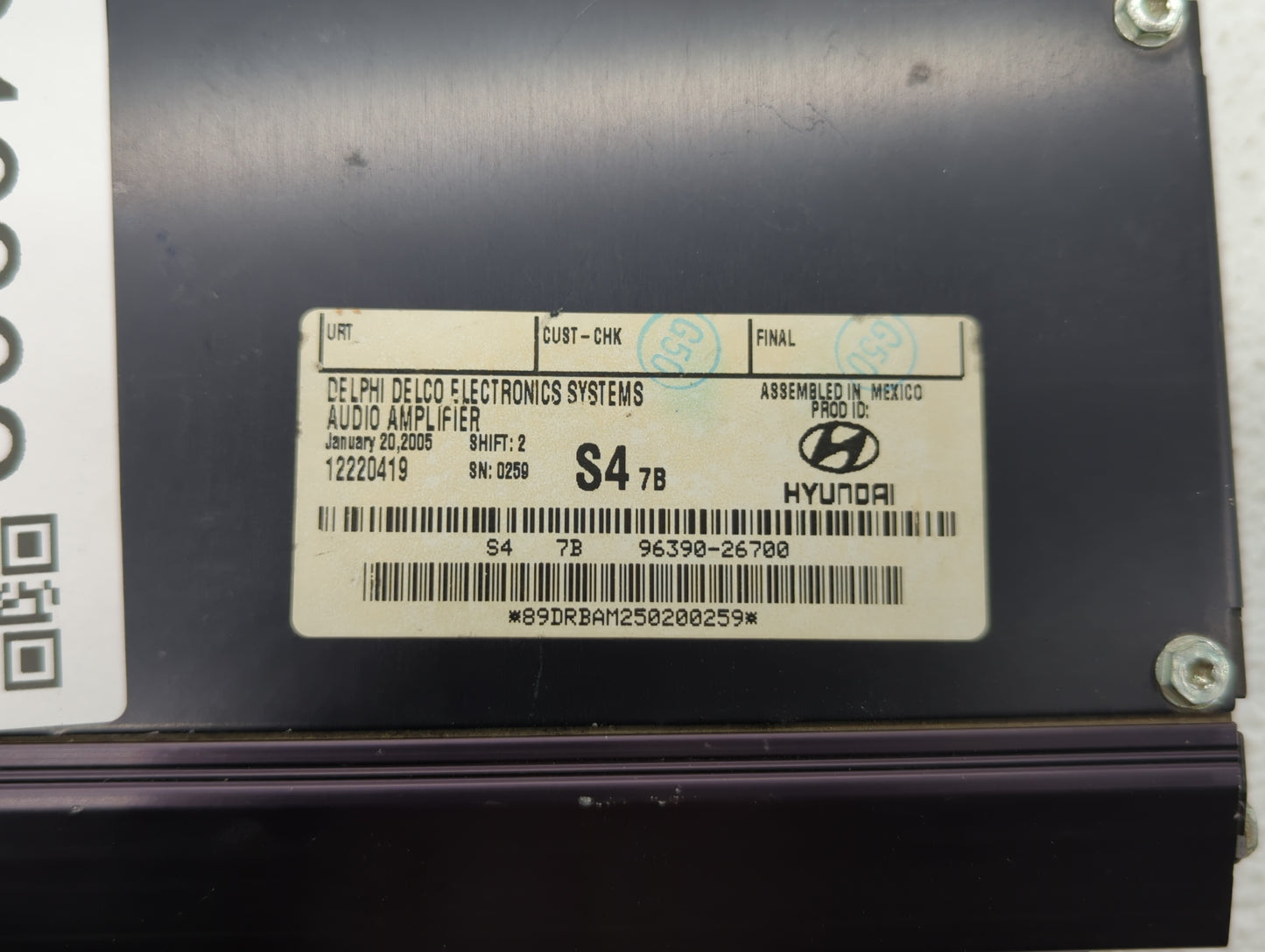 2003-2006 Hyundai Santa Fe Am Fm Cd Player Radio Receiver - Oemusedautoparts1.com