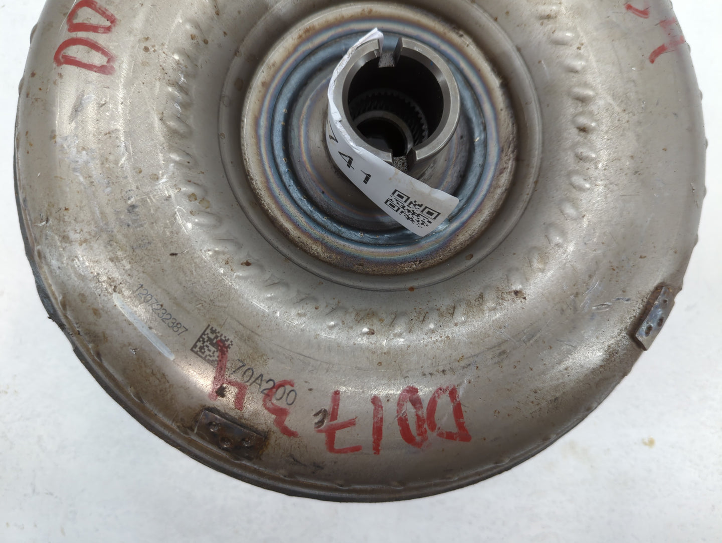 2008 Hyundai Santa Fe Torque Converter Automatic Transmission OEM P/N:1207232387 Fits OEM Used Auto Parts - Oemusedautoparts