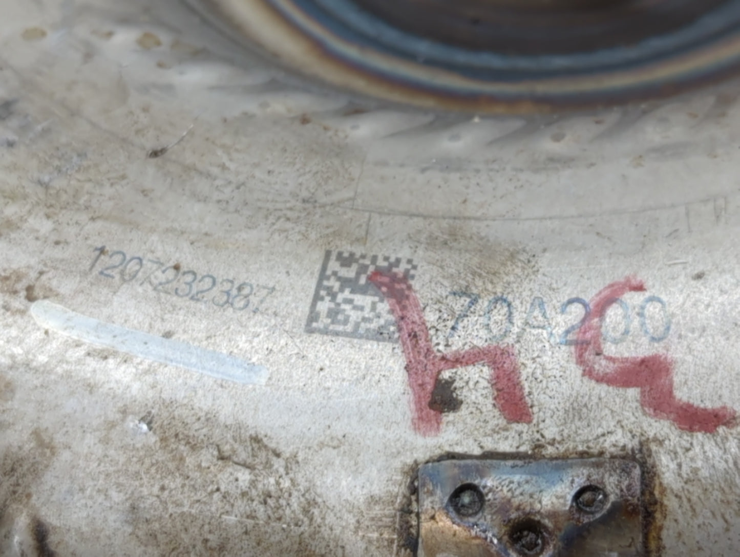 2008 Hyundai Santa Fe Torque Converter Automatic Transmission OEM P/N:1207232387 Fits OEM Used Auto Parts - Oemusedautoparts