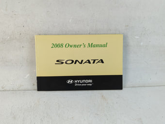 compare product 2008 Hyundai Sonata Owners Manual Book Guide OEM Used Auto Parts