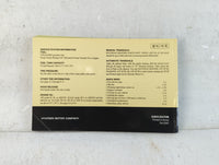 2008 Hyundai Sonata Owners Manual Book Guide OEM Used Auto Parts - Oemusedautoparts1.com