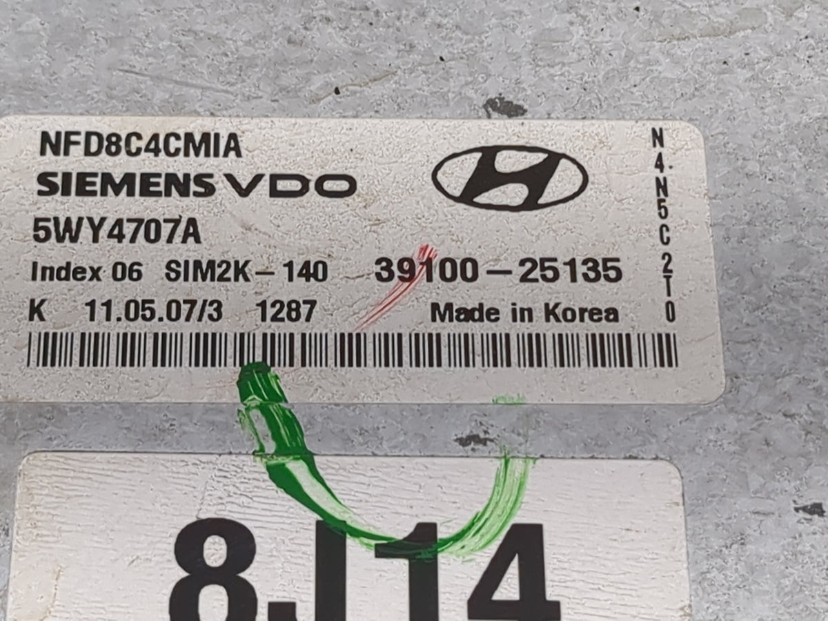2006-2008 Hyundai Sonata PCM Engine Control Computer ECU ECM PCU OEM Fits 2006 2007 2008 OEM Used Auto Parts - Oemusedautopa