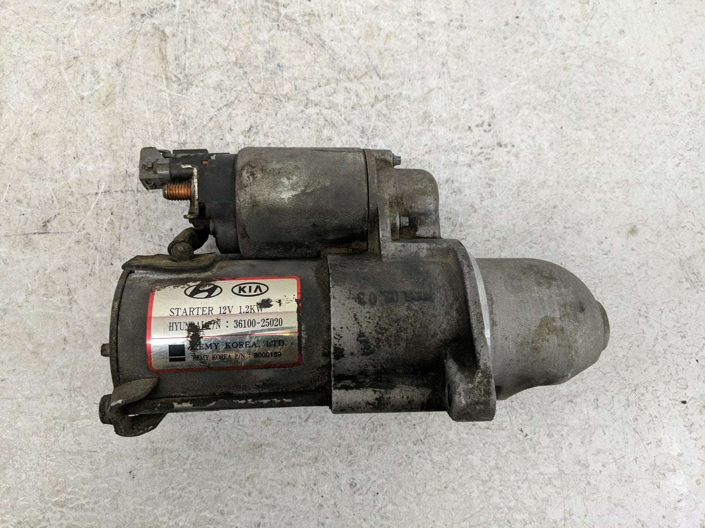 2006-2010 Hyundai Sonata Car Starter Motor Solenoid OEM P/N:36100-25020 Fits Fits 2006 2007 2008 2009 2010 2011 2012 OEM Use