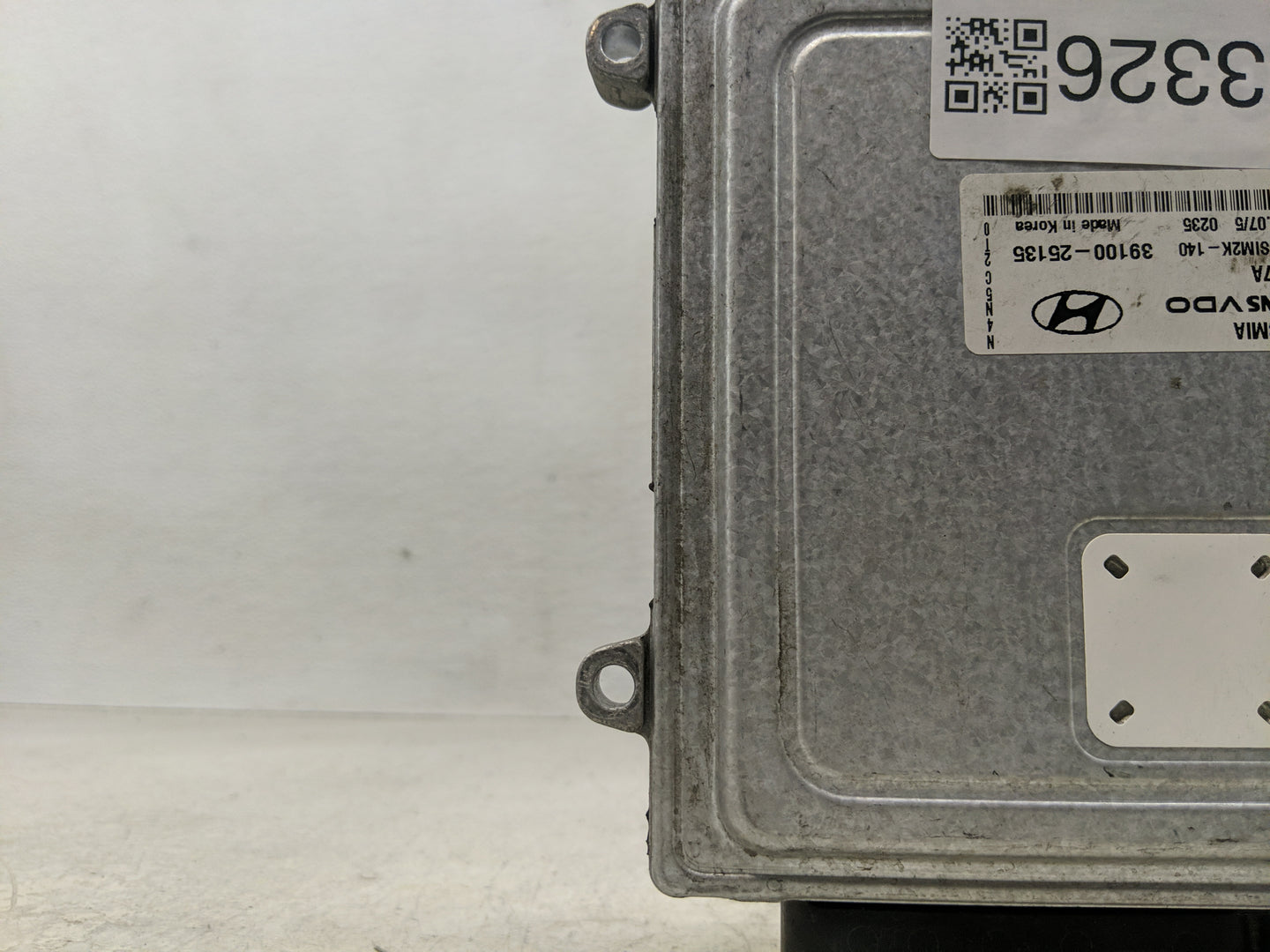 2006-2008 Hyundai Sonata PCM Engine Control Computer ECU ECM PCU OEM P/N:39100-25135 Fits Fits 2006 2007 2008 OEM Used Auto 
